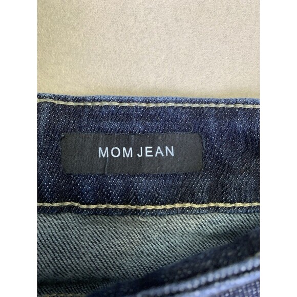 Judy Blue Jeans Womens 15/32 Blue Mom Jean Dark Wash Denim Straight Leg - Picture 4 of 10